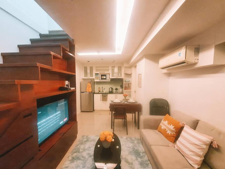 Bgc Taguig Cozy 2 Bedroom Loft, With Stunning Bgc Skyline View! مانيلا المظهر الخارجي الصورة
